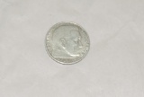 1937 Nazi Germany Silver 2 Reich's Coin