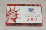 2003 US Mint Silver Proof Set