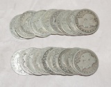 (24) Barber Quarters