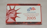 2005 US Mint Silver Proof Set