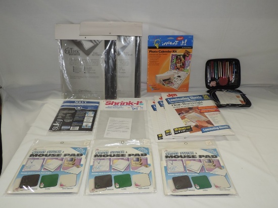 Boye Needle Kit, Cross Stich Kits, JM Laminating Sheets, Basic Boards & More