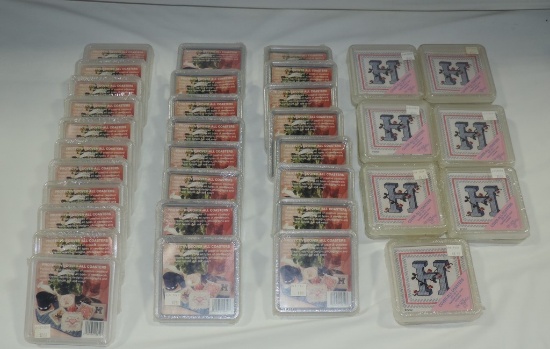 7 Cover-All Coasters Cross Stitch Double Kits & 27 Single Coaster Kits