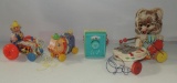 Tray Lot Wood Fisher Price Toys