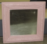 Mirror In Pink Plastic Frame