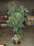 Artificial Fern Tree & Plants In Planter