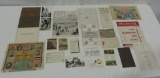 Tray Lot Military, Japanese And Civil War Magazine Paper Goods.
