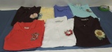 6 New Embroidered Ladies Polo Style Shirts