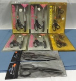 8 New In Packages Mundial Serra Sharp Scissors & Gingher Bent Trimmers