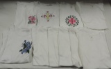 4 White Stag & Cherokee Embroidered Large & XL Ladies T's Plus 6 White Stag Ladies Large T's