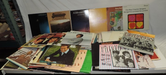 Large Lot Of Vintage Rock & Roll, Country And Classic Albums