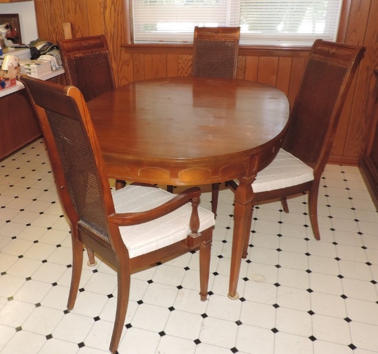 1970's Vintage Kitchen Table and (4) Chairs