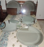 Lot of (5) Glass Mirror's