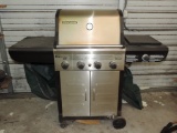 Brinkman Pro Series 2500 Propane Grill with side Burner