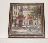 Print of a French Café