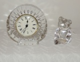 (2) Crystal Decorative Items