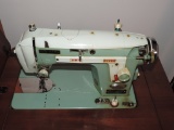 Vintage 1970's New Home Green Sewing Machine