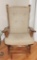 Oak Gliding Rocking Chair