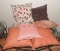 Lot of (7) Designer Throw Pillows