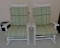 (2) Heavy Duty Wooden Rocking Chairs