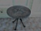 Nice Heavy Out Door Round Table with Metal Base