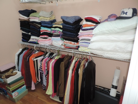 Large Close Lot of Woman's Clothes