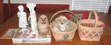 Lot of Decorative Items and Baskets