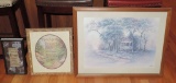 Lot of (3) Framed Prints