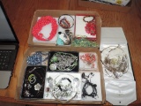 (2) Trays Full of Costume Jewelry