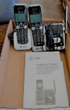 AT &T Cordless Phone Set with Answering Machine