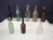 Lot of (8) Antique Bottles
