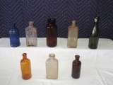 Group of (8) Antique Bottles