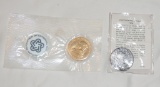 (2) Commerative/Special Order Coins