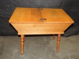 1970's Maple Side Table
