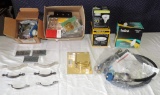 Lot of Vintage Hardware and Light bulbs