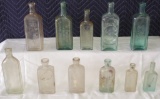 Lot of (11) Medical Bottles