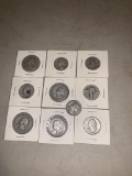 Lot of 10 Silver Quarters