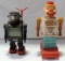 2 VINTAGE TOY ROBOTS