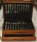 65 PIECE TOWLE STERLING FRENCH PROVINCIAL FLATWARE SET IN CHEST