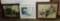 LOT OF 3 PRINTS IN FRAMES