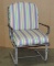 IRON SLING SEAT PATIO CHAIR