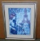 REPRODUCTION FRENCH TRAVEL POSTER IN FRAME