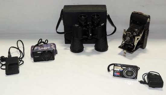 CAMERA BINOCULAR LOT