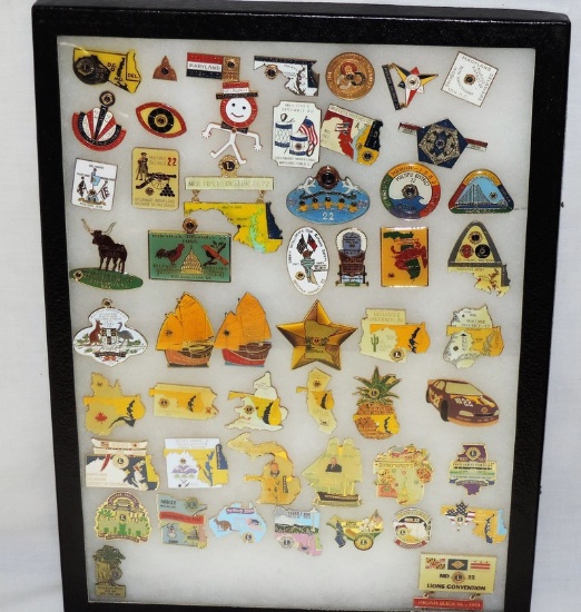 50+ LIONS CLUB COLLECTOR PINS