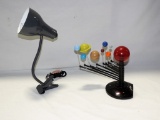 EDU SCIENCE UNIVERSE EDUCATION TOY & METAL CLAMP DESK LAMP