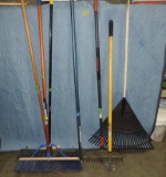 LOT OF 7 YARD TOOLS