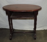 PINE OVAL TOP STAND