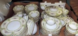 LARGE SET NORITAKE ROMILLY PATTERN CHINA SERVICE