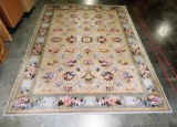 HAND WOVEN ENGLISH STYLE ROOM SIZED RUG