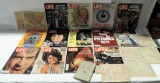 TRAY LOT OF LIFE MAGAZINES & OTHER PAPER