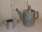 Lot of two watering cans
